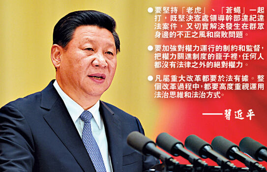 全面推进依法治国